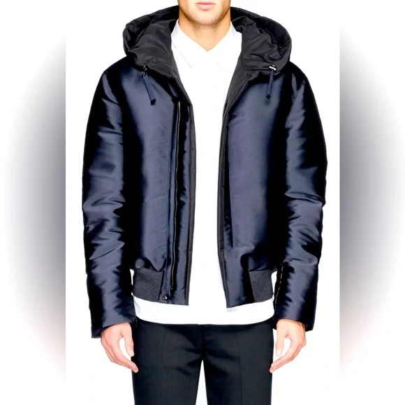 LANVIN DOWN PADDED JACKET IN DARK NAVY - Picture 1 of 8